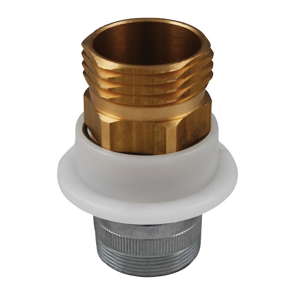 Plumb Pak Plumb Pak Quick Connect Brass 3/4 in. D Hose Adapter 1 pk PP850-17 - main